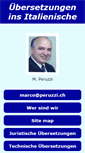 Mobile Screenshot of peruzzi.ch